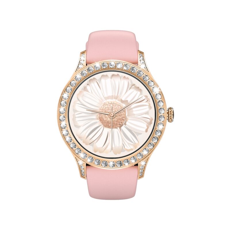 Smartwatch Damski VELTORI VT360-1 Różowy Pasek Silikonowy