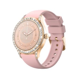 Smartwatch Damski VELTORI VT360-1 Różowy Pasek Silikonowy