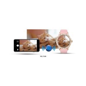 Smartwatch Damski VELTORI VT360-1 Różowy Pasek Silikonowy