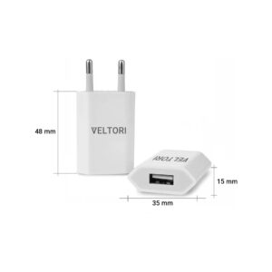 ŁADOWARKA do Smartwatch VELTORI POWER ON USB 5V 1A VTL1 Uniwersalna