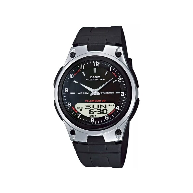 Zegarek Męski CASIO DUAL AW-80-1AVDF + BOX