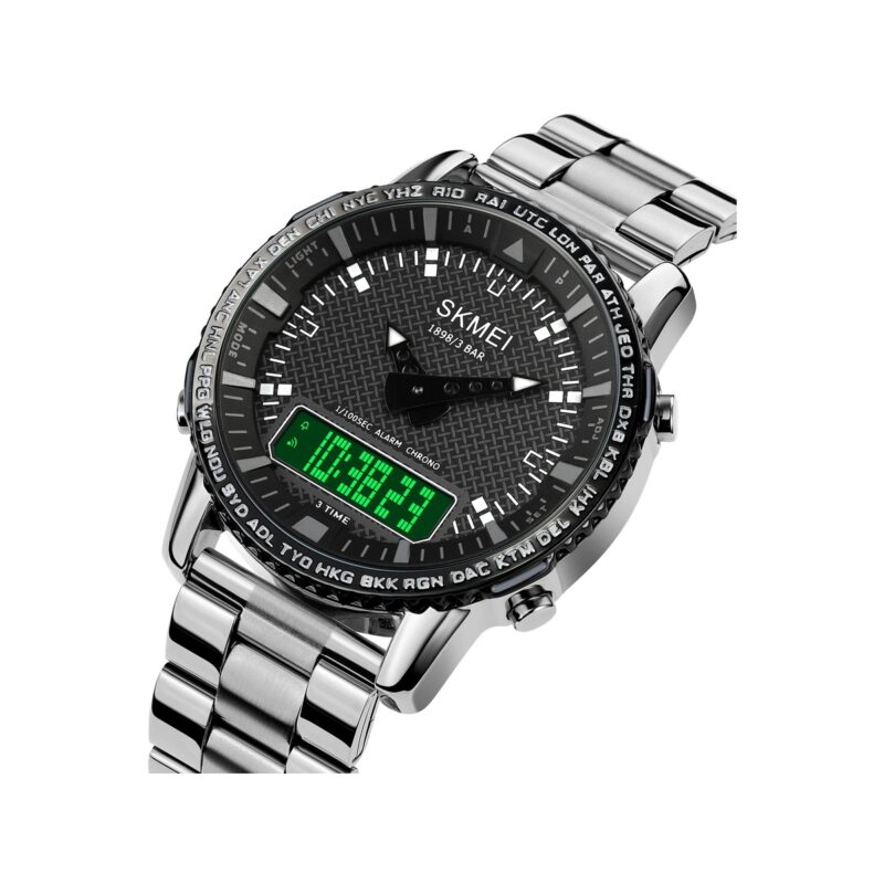 Zegarek Męski Skmei 1898SIBK + BOX