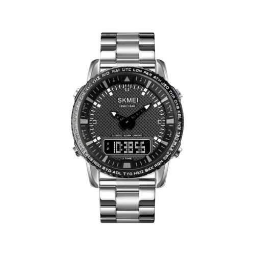 Zegarek Męski Skmei 1898SIBK + BOX