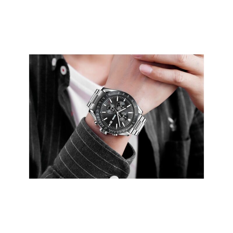 Zegarek Męski Skmei 9253SIBK + BOX