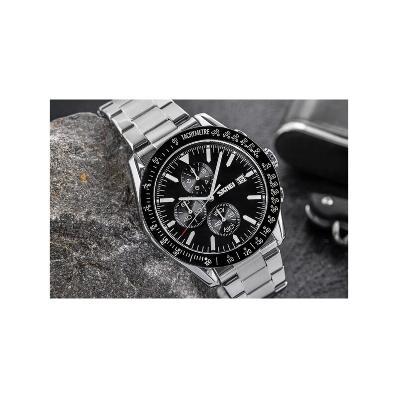 Zegarek Męski Skmei 9253SIBK + BOX