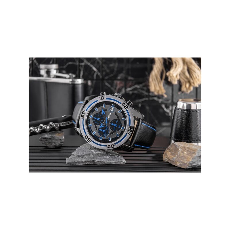 Zegarek Męski Skmei 9156SIBU + BOX