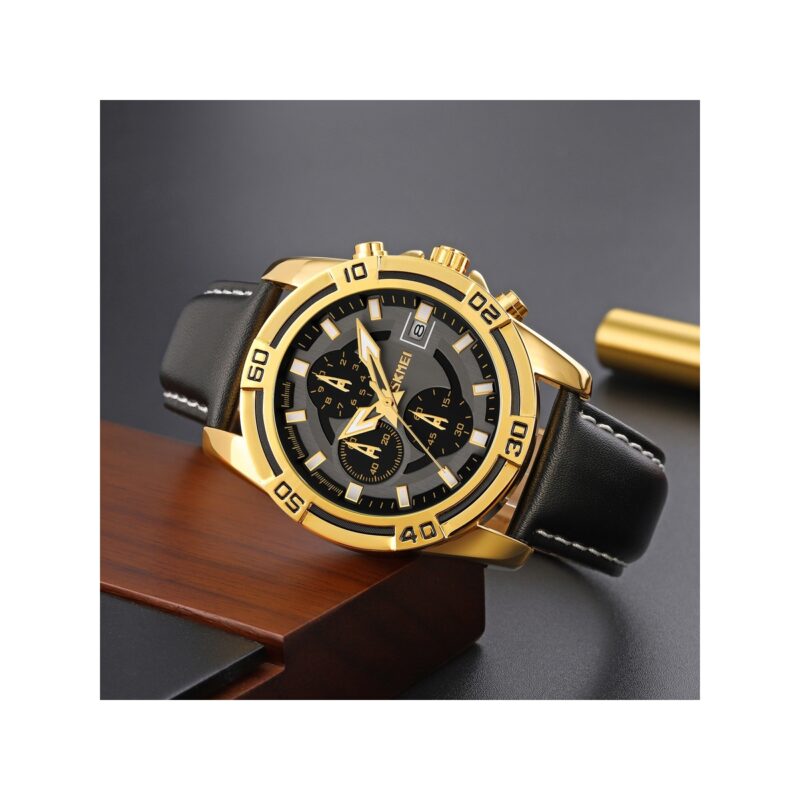 79_85_14_max Zegarek Męski Skmei 9156GDBK + BOX