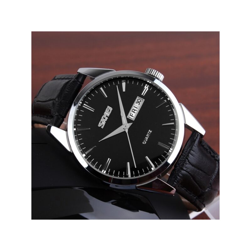 Zegarek Męski Skmei 9073SIBK-B + BOX