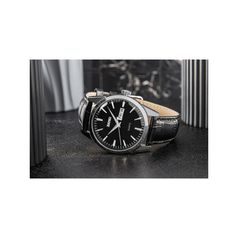 Zegarek Męski Skmei 9073SIBK-B + BOX