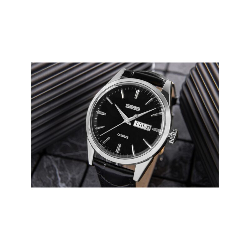 Zegarek Męski Skmei 9073SIBK-B + BOX