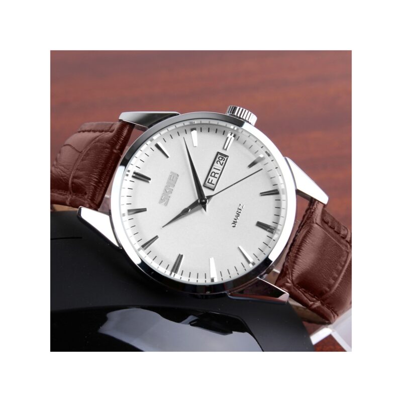 Zegarek Męski Skmei 9073SIWTB + BOX