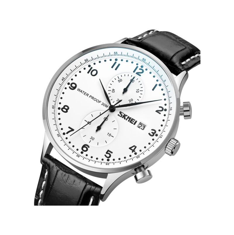 Zegarek Męski Skmei 9301SISIBK + BOX