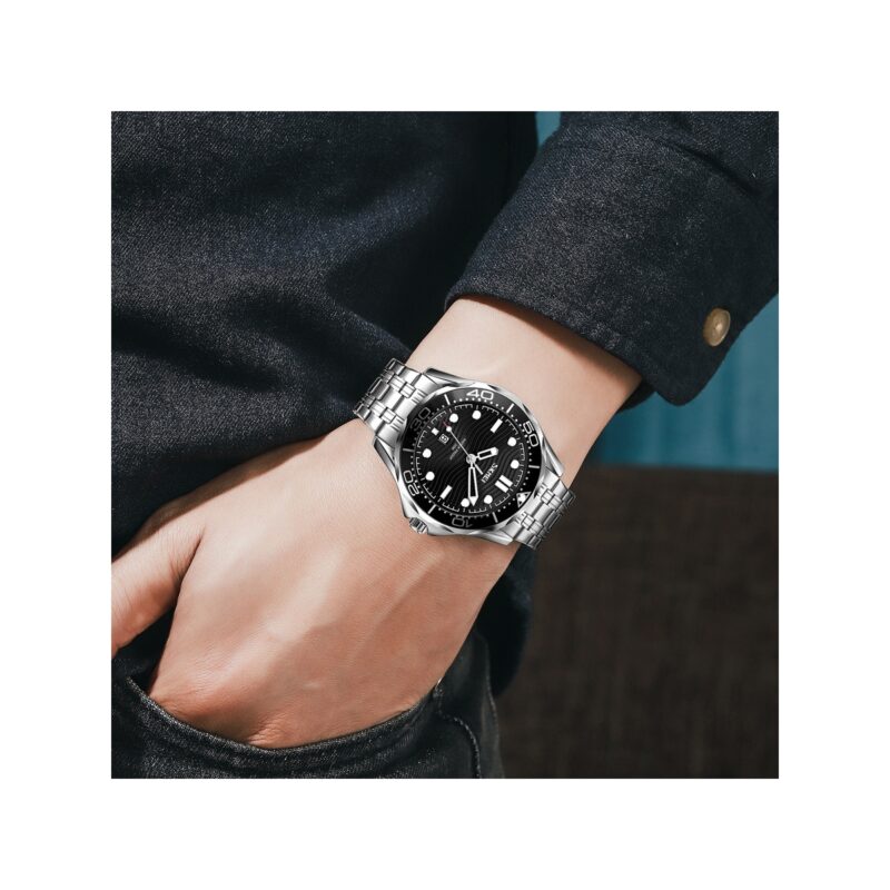 Zegarek Męski Skmei 9276SISIBK + BOX