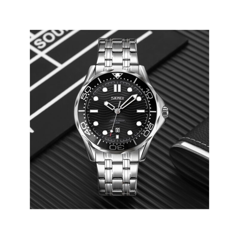 Zegarek Męski Skmei 9276SISIBK + BOX