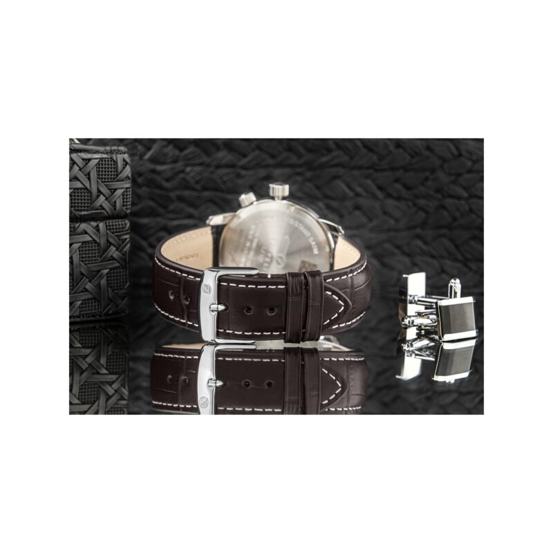 Zegarek Męski ZEPPELIN LZ127 Graf Zeppelin Dual Time 7644-5 + BOX