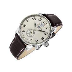 Zegarek Męski ZEPPELIN LZ127 Graf Zeppelin Dual Time 7644-5 + BOX