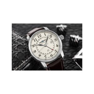 Zegarek Męski ZEPPELIN LZ127 Graf Zeppelin GMT 7642-5 + BOX