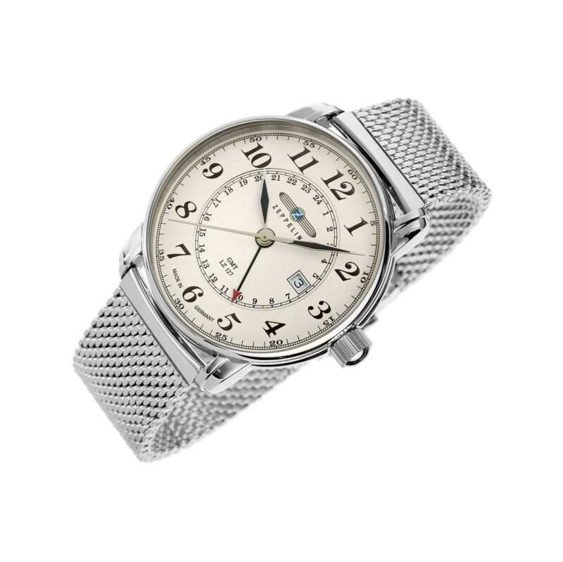 Zegarek Męski ZEPPELIN LZ127 Graf Zeppelin GMT 7642M-5 + BOX