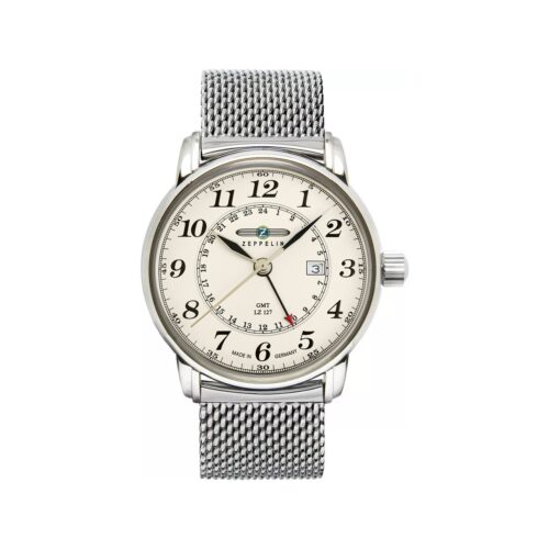 Zegarek Męski ZEPPELIN LZ127 Graf Zeppelin GMT 7642M-5 + BOX