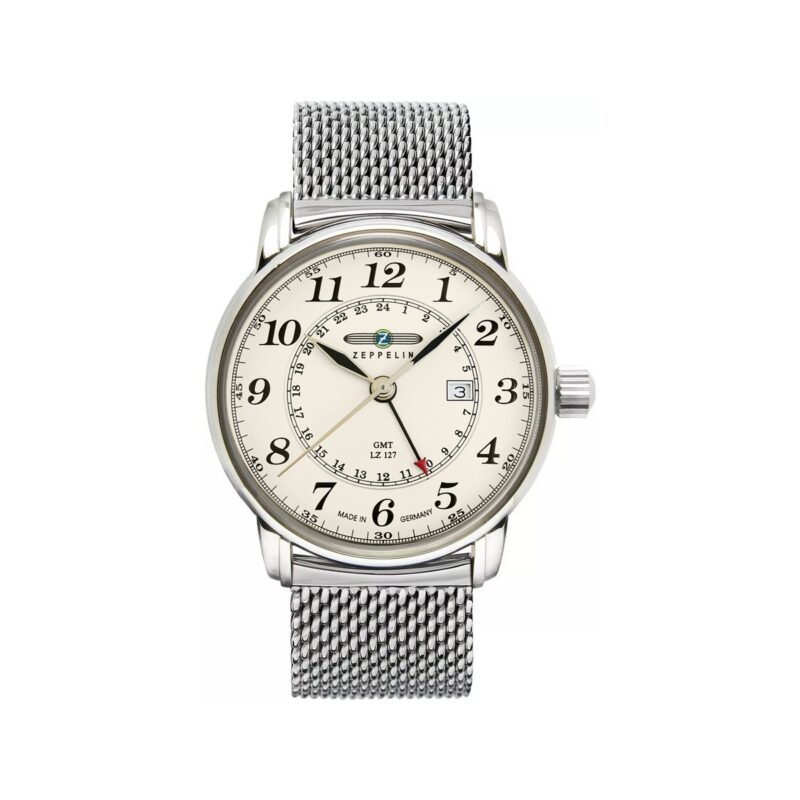Zegarek Męski ZEPPELIN LZ127 Graf Zeppelin GMT 7642M-5 + BOX