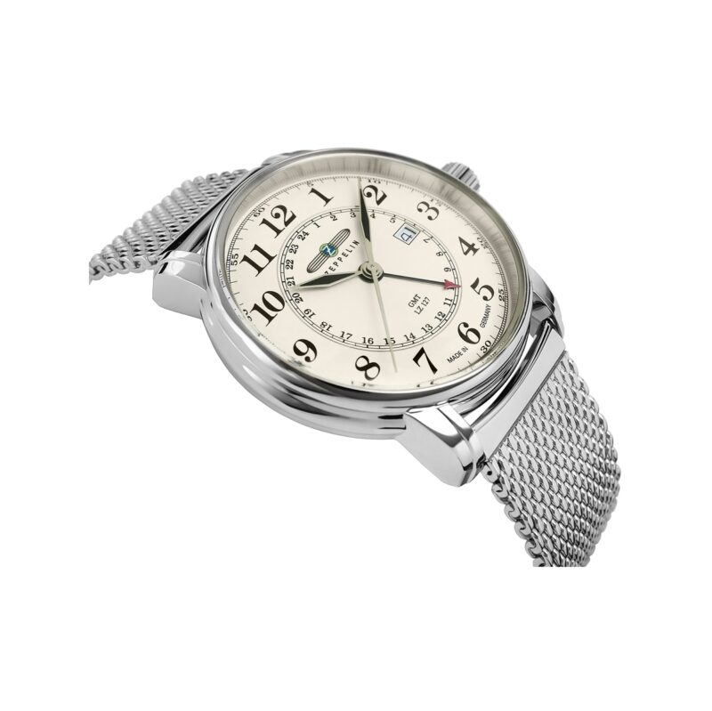 Zegarek Męski ZEPPELIN LZ127 Graf Zeppelin GMT 7642M-5 + BOX