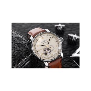 Zegarek Męski ZEPPELIN Mediterranee Open Heart Automatic 9666-5 + BOX