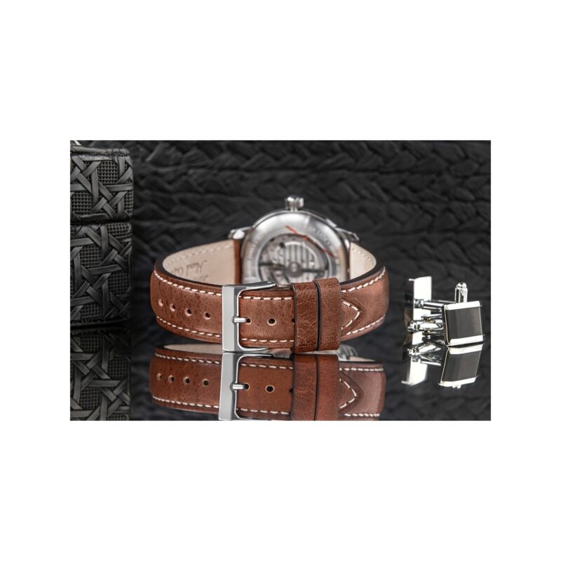 80_43_14_max Zegarek Męski ZEPPELIN LZ127 Graf Automatic 7666-4 + BOX