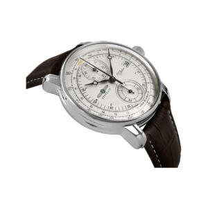 80_45_10_max Zegarek Męski ZEPPELIN 100 Yahre Chronograph 8670-1 + BOX