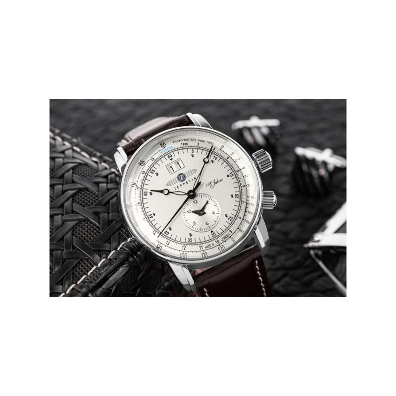 80_48_14_max Zegarek Męski ZEPPELIN 100 Yahre 7640-1 + BOX