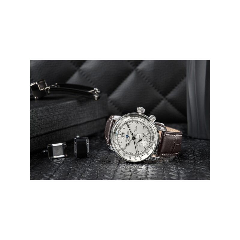 80_48_15_max Zegarek Męski ZEPPELIN 100 Yahre 7640-1 + BOX