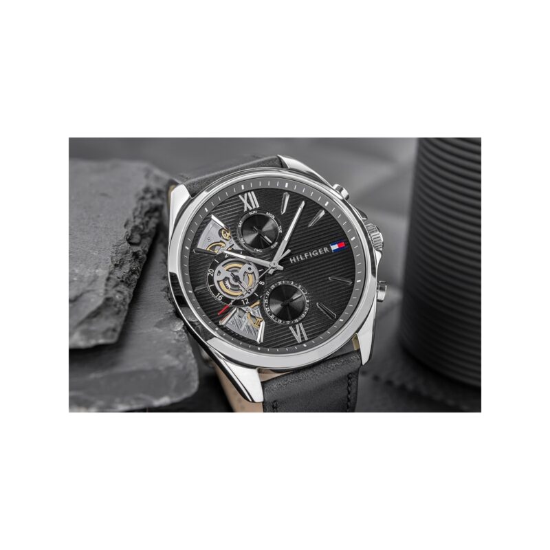 Zegarek Męski Tommy Hilfiger Baker Open Heart 1710644 + BOX