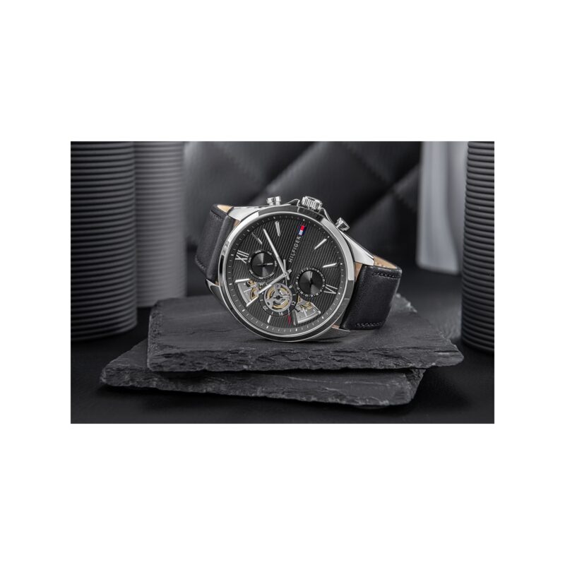 Zegarek Męski Tommy Hilfiger Baker Open Heart 1710644 + BOX