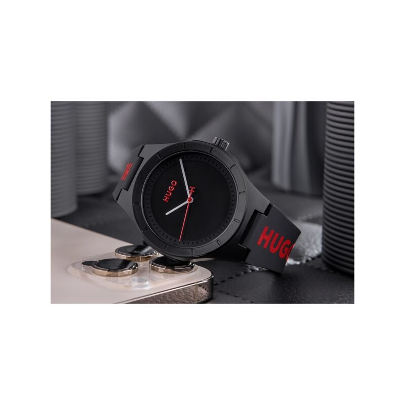 Zegarek Męski HUGO Lit For Him Black 1530343 + BOX