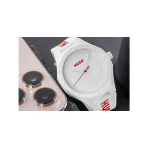 Zegarek Męski HUGO Lit For Him White 1530345 + BOX