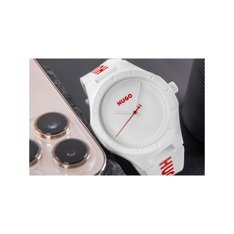 Zegarek Męski HUGO Lit For Him White 1530345 + BOX