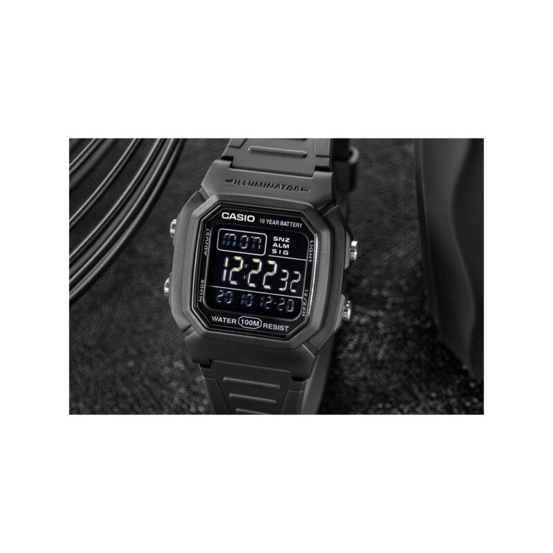 Zegarek Męski CASIO W-800H-1BVDF + BOX