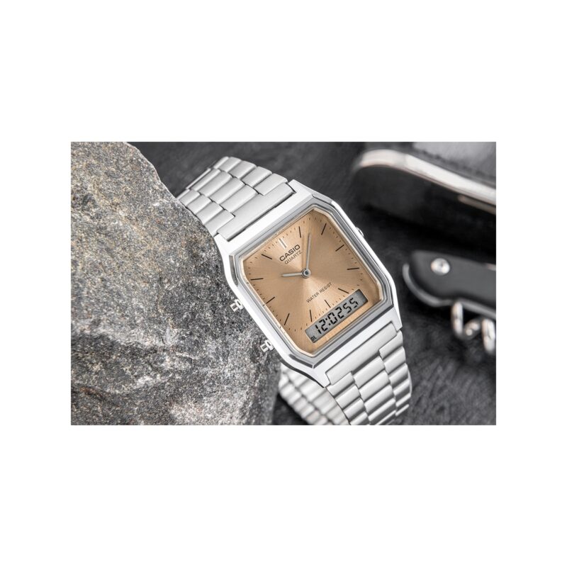 82_18_84_max Zegarek Damski CASIO AQ-230A-4AMQYDF + BOX