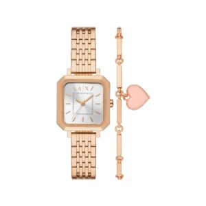 Zegarek Damski + Bransoletka ARMANI EXCHANGE AX7164SET + BOX