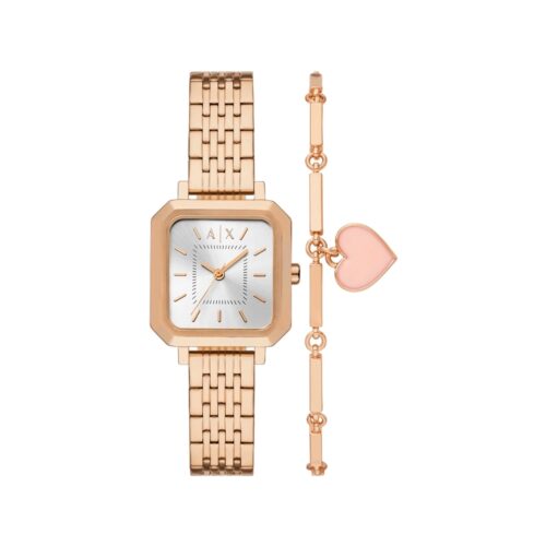 Zegarek Damski + Bransoletka ARMANI EXCHANGE AX7164SET + BOX