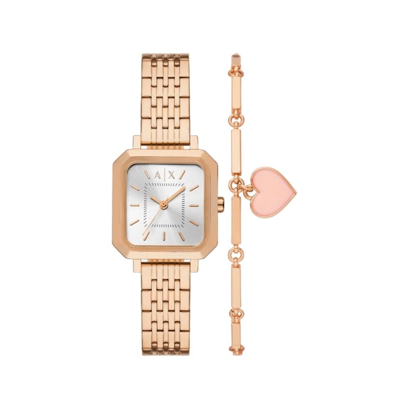 Zegarek Damski + Bransoletka ARMANI EXCHANGE AX7164SET + BOX