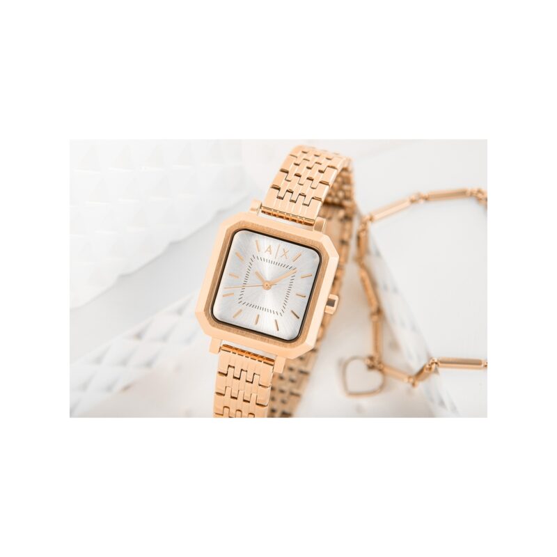 Zegarek Damski + Bransoletka ARMANI EXCHANGE AX7164SET + BOX