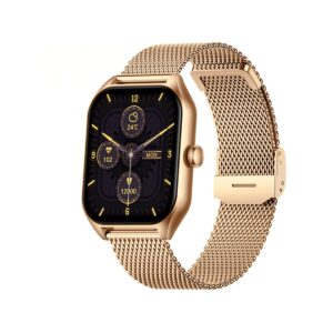 Smartwatch Damski Rubicon RNCF03-5 Różowe złoto Bransoleta + Pasek