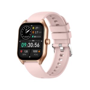 Smartwatch Damski Rubicon RNCF03-5 Różowe złoto Bransoleta + Pasek