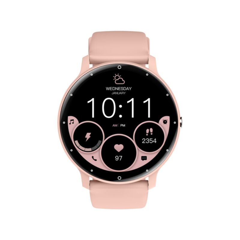 83_60_2_max Smartwatch Damski Rubicon RNCF16-1 Różowy
