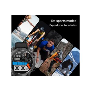 Smartwatch Męski Rubicon RNCF18-1 BLACK Bransoleta + Pasek