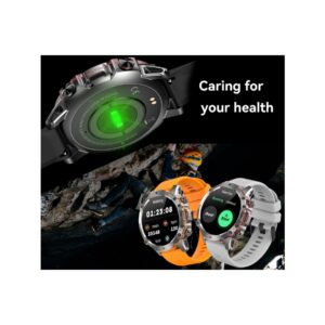 Smartwatch Męski Rubicon RNCF18-1 BLACK Bransoleta + Pasek