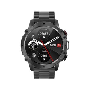 Smartwatch Męski Rubicon RNCF18-1 BLACK Bransoleta + Pasek