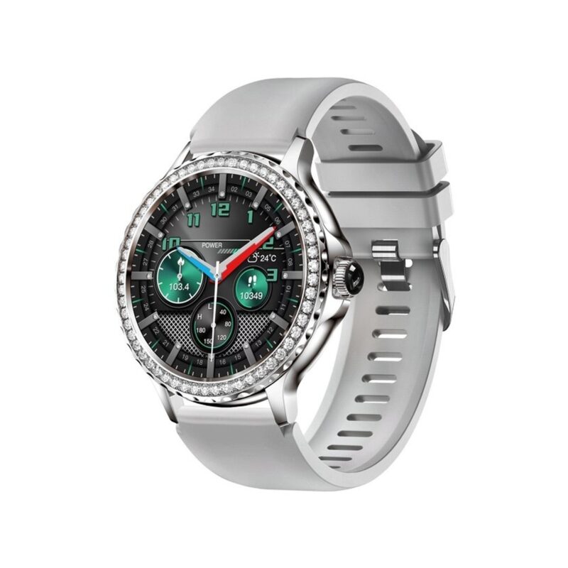 Smartwatch Damski Rubicon RNCF19-1 Silver  Bransoleta + Pasek