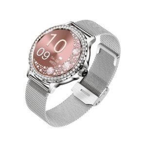 Smartwatch Damski Rubicon RNCF19-1 Silver  Bransoleta + Pasek