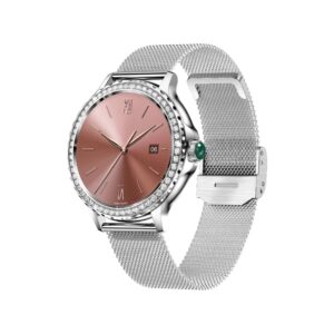 Smartwatch Damski Rubicon RNCF19-1 Silver  Bransoleta + Pasek